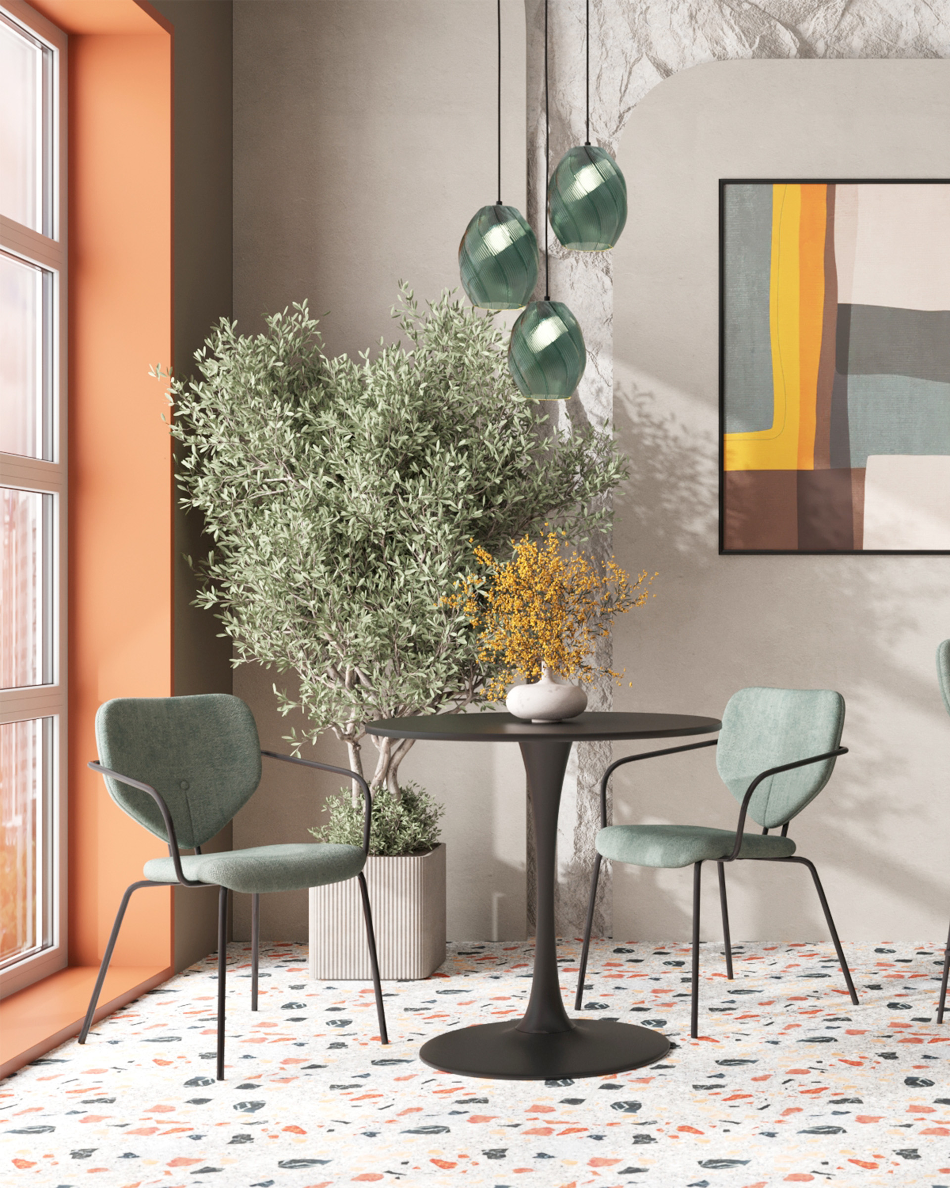 Светильник подвесной Moderli V11665-1P Rozy