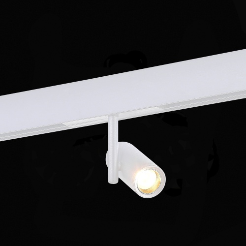 ST808.536.08 Магнитный трековый светильник Белый LED 1*8W 3000K 550Lm Ra&gt;90 36° IP20 D42xH135 48VV SKYLINE 48