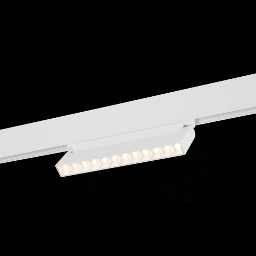 ST364.536.12 Магнитный трековый светильник белый LED 1*12W 3000K 1 009Lm Ra&gt;80 36° IP20 L219xW22xH10 SKYLINE 48