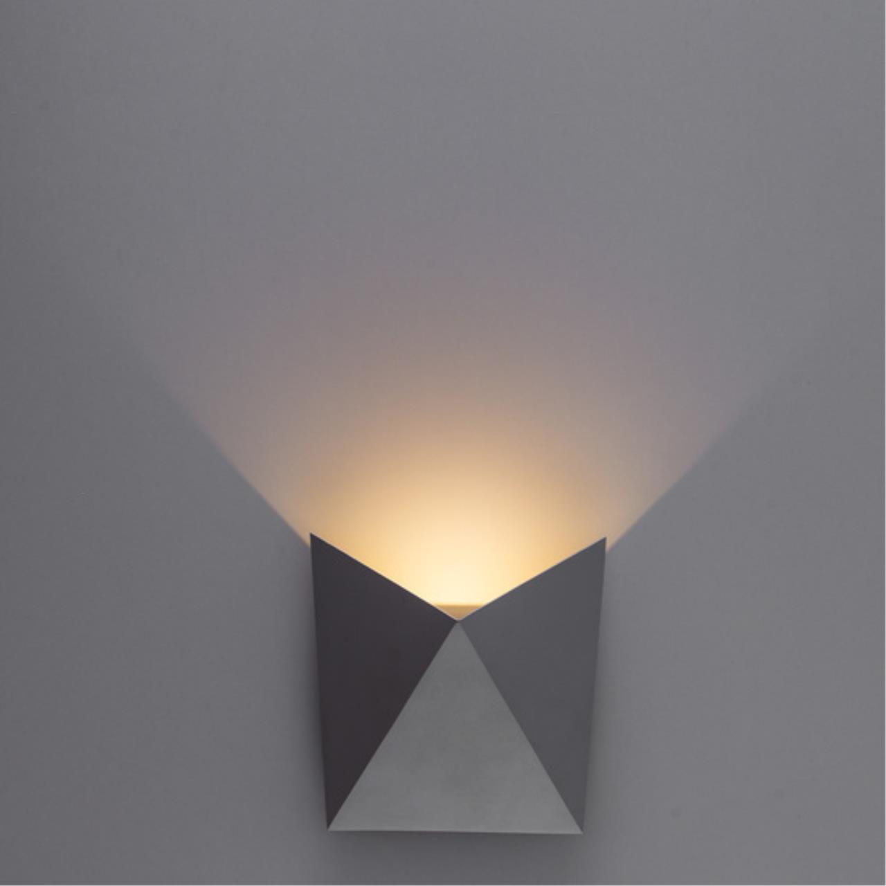 Декоративная подсветка Arte lamp A1609AP-1GY СВЕТИЛЬНИК НАСТЕННЫЙ