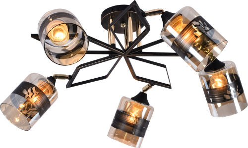 DA5093/5B BK+FGD Люстра AMLighting (4)