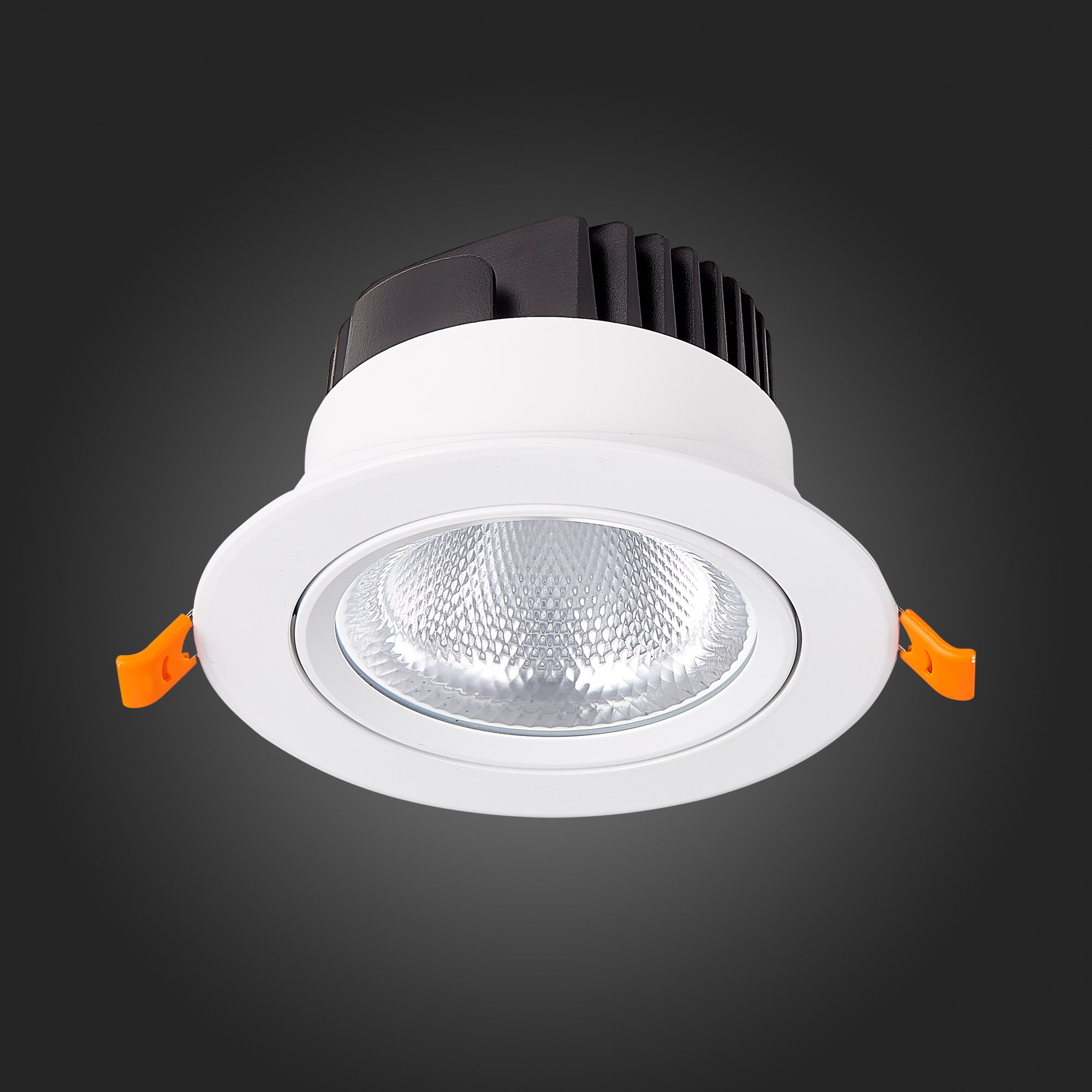 ST211.538.15.36 Св-к встр. Белый LED 1*15W 3000K 1 125Lm Ra80 36° IP20 D109xH65 220-240V Встраиваемые светильники
