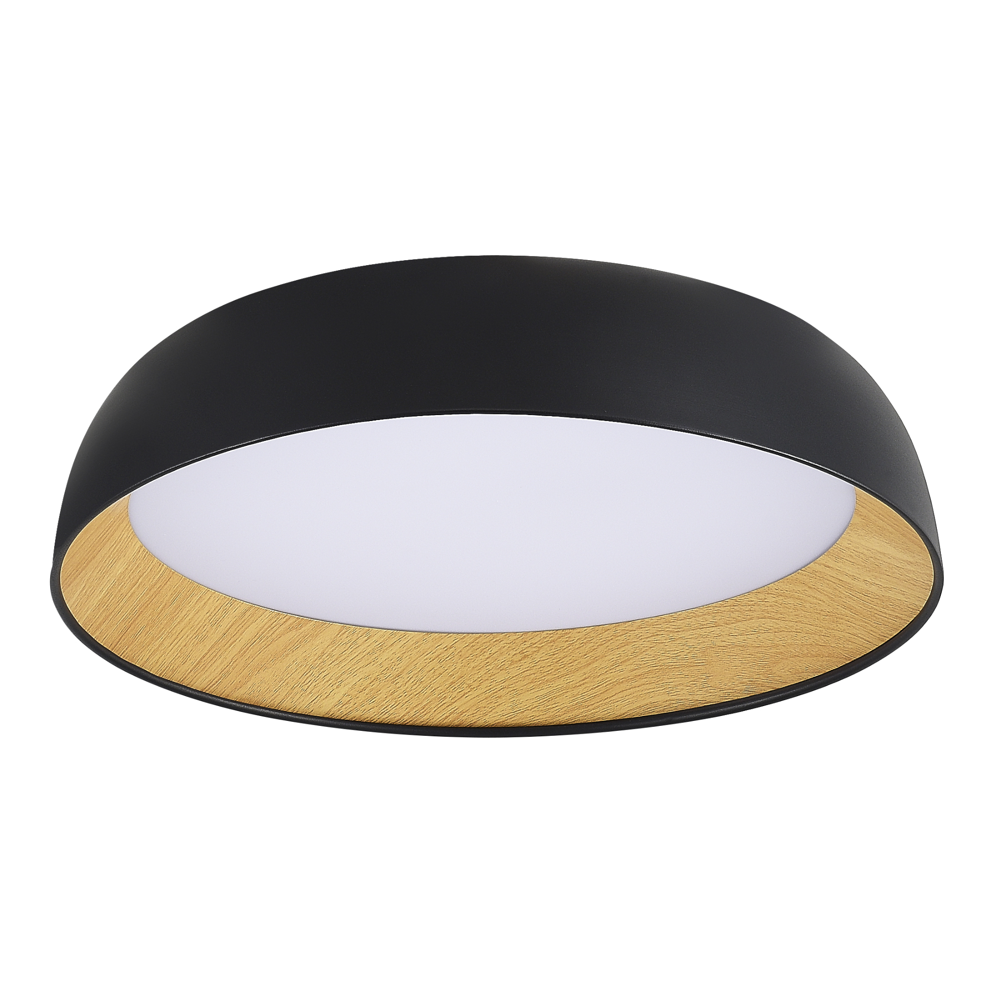 SLE1812-402-01 Светильник потолочный Черный, Древесный/белая LED 1*36W 4000K МЬЮЗЕ