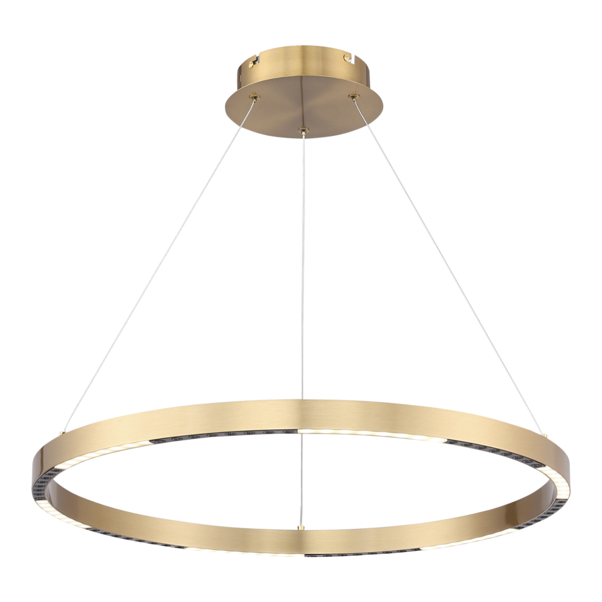 SL6238.333.01 Светильник подвесной ST-Luce латунь/латунь LED 1*32W 4000K PARILLA