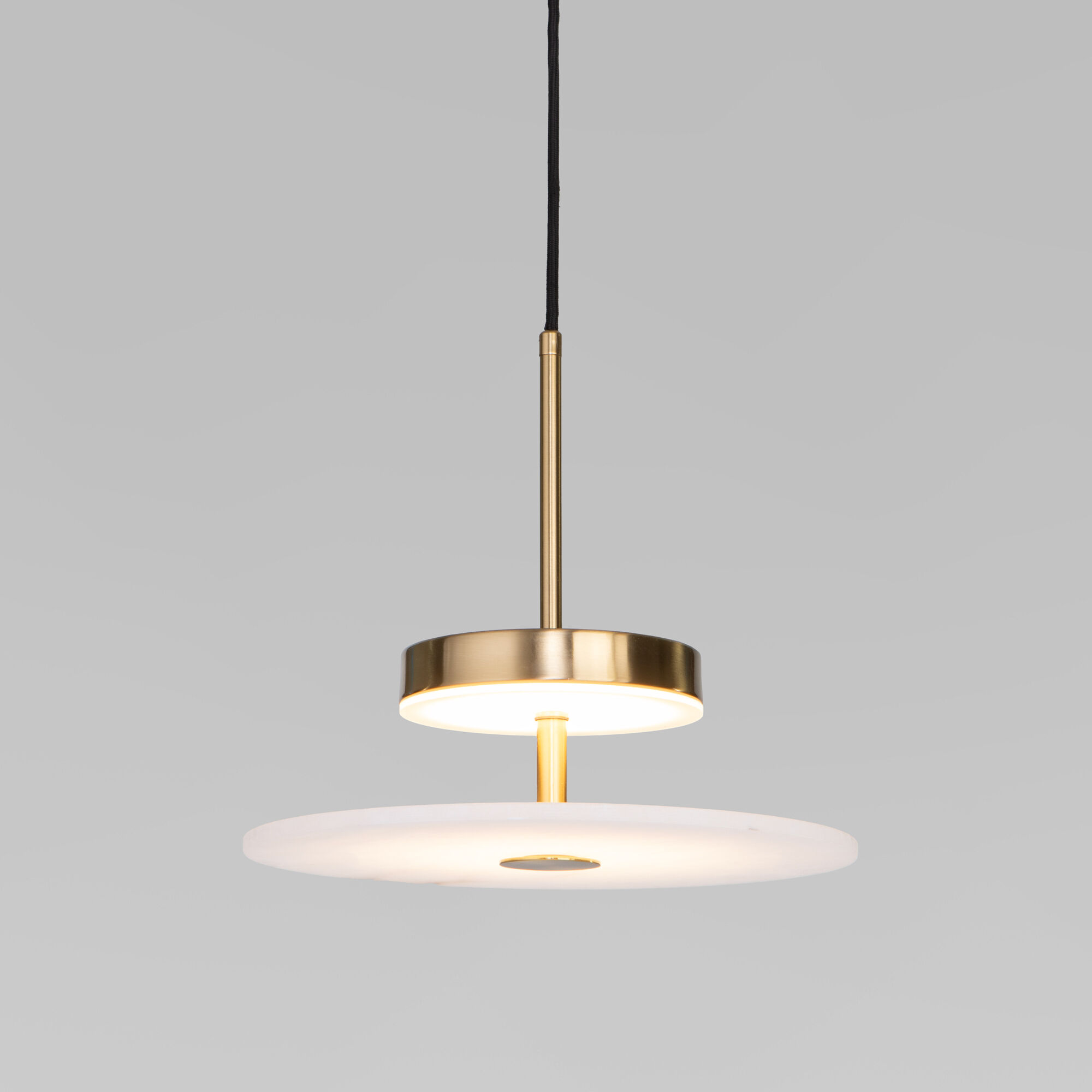  Eurosvet 40342 LED/ подвесной светильник/ латунь
