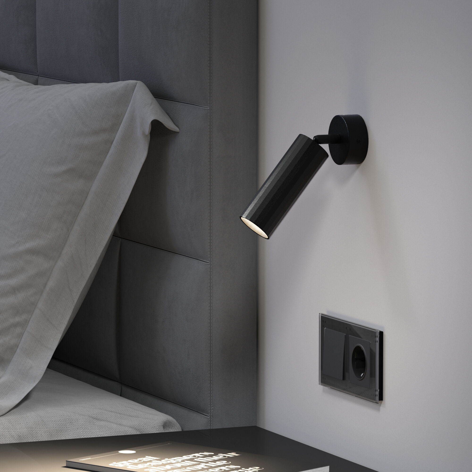 Настенный светильник Eurosvet 20098/1 LED черный