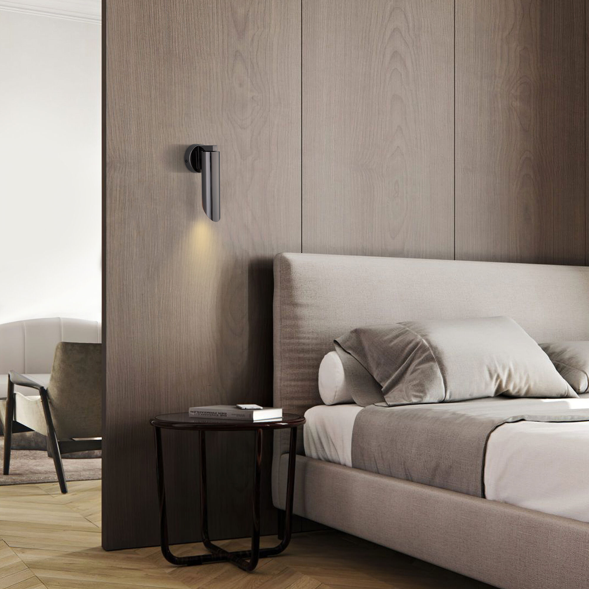  Eurosvet 40037/1/ настенный светильник/ черный жемчуг