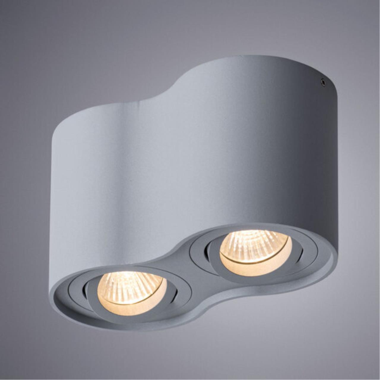 Накладной светильник Arte lamp A5645PL-2GY СВЕТИЛЬНИК ПОТОЛОЧНЫЙ