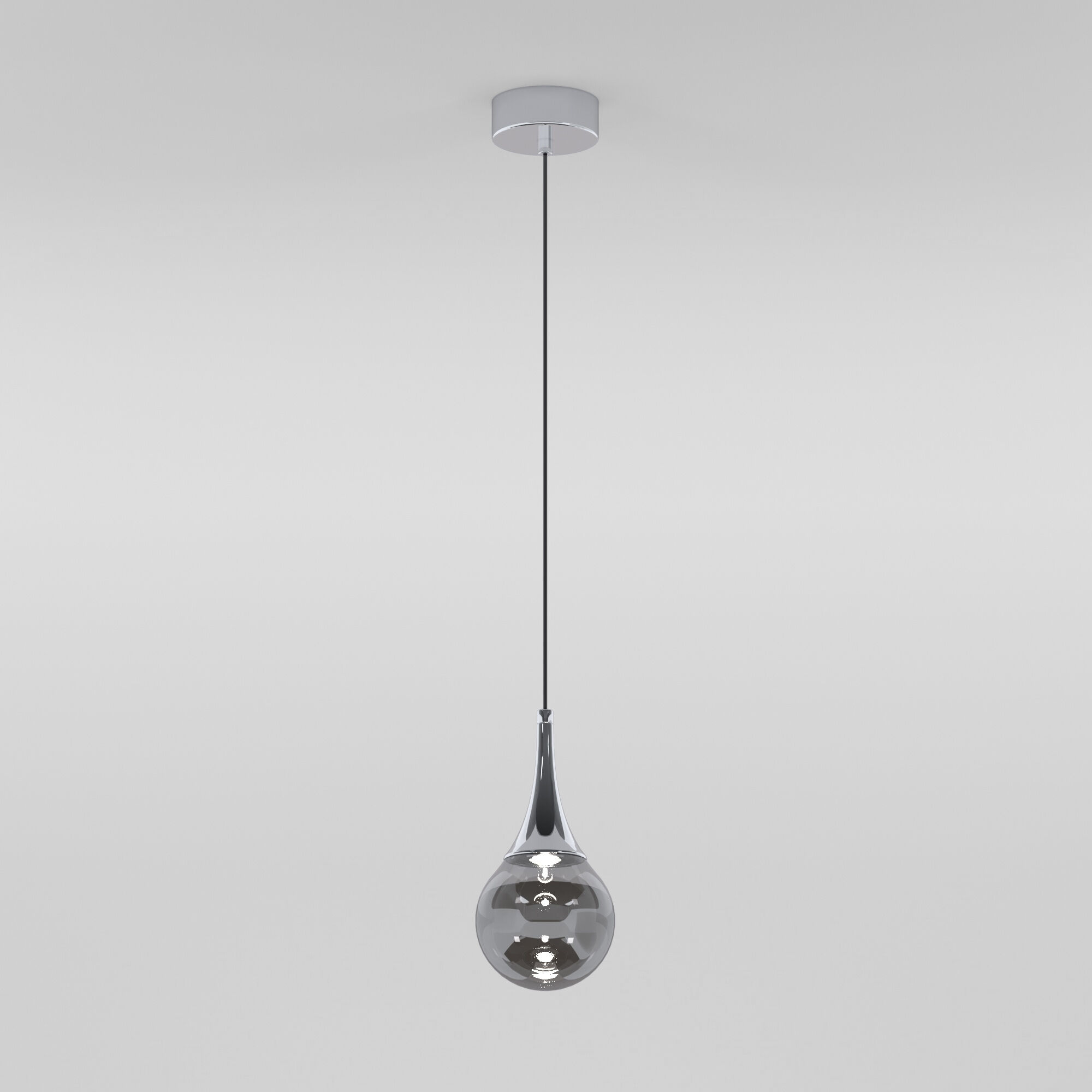  Eurosvet 50256/1 LED/ подвесной светильник/ дымчатый