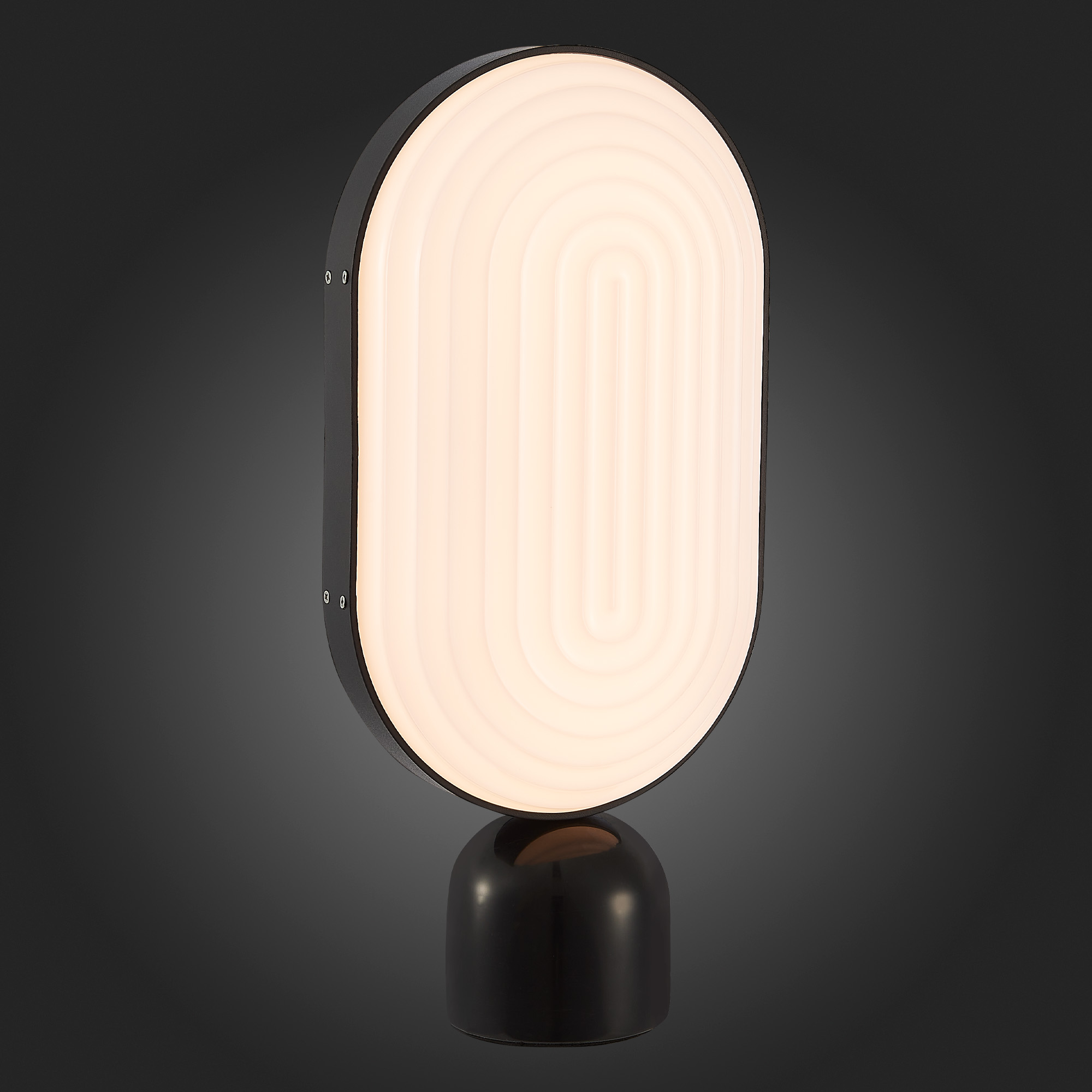SL1302.404.01 Прикроватная лампа ST-Luce Черный/Белый LED 1*9W 3000K AIRE
