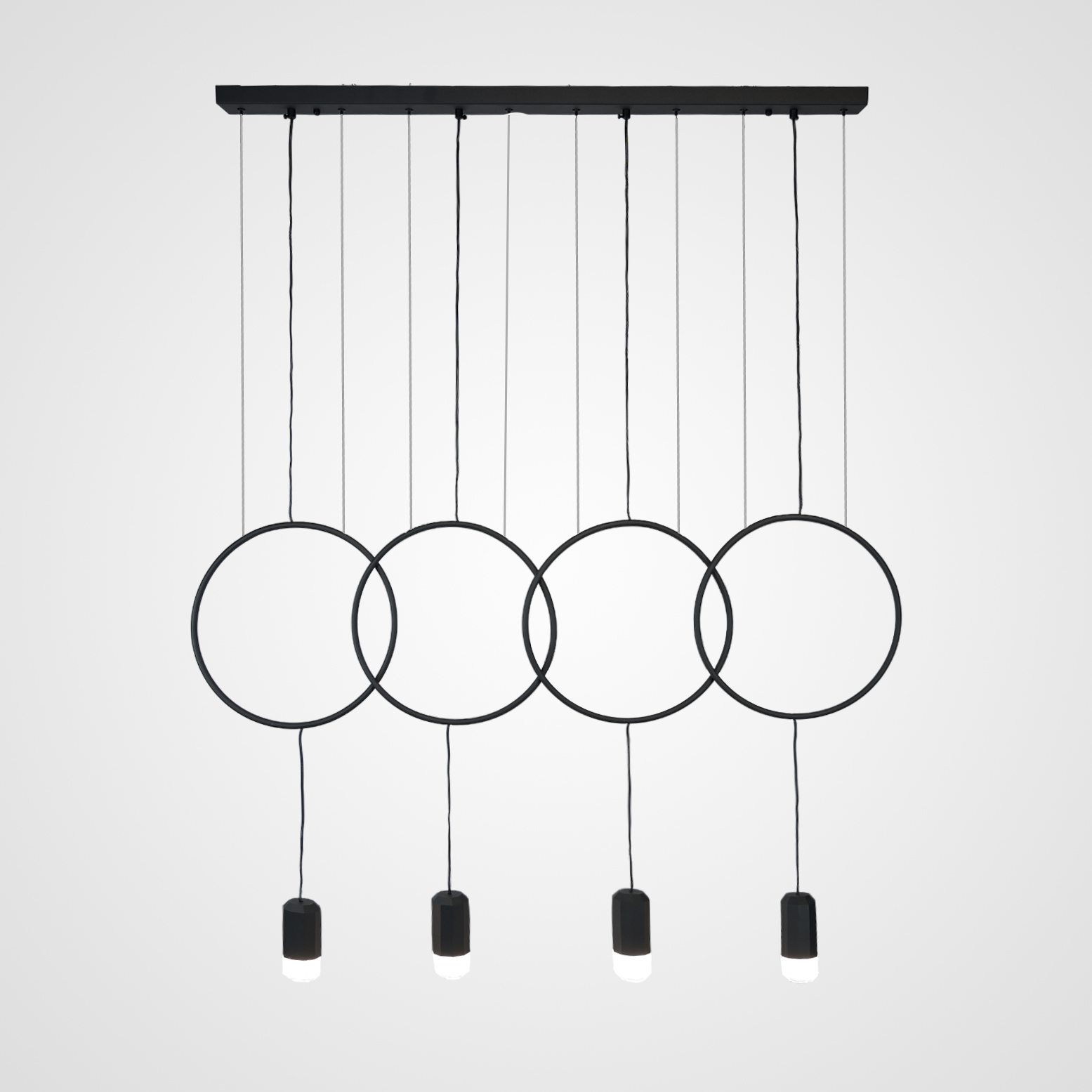 Подвесной светильник FORVET BLACK L4 290496-26