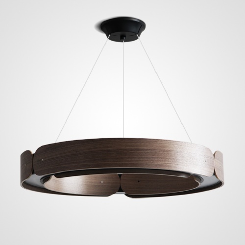 Подвесной Кольцевой Светильник Range 1 D55 Black Walnut от Imperiumloft 101957-26