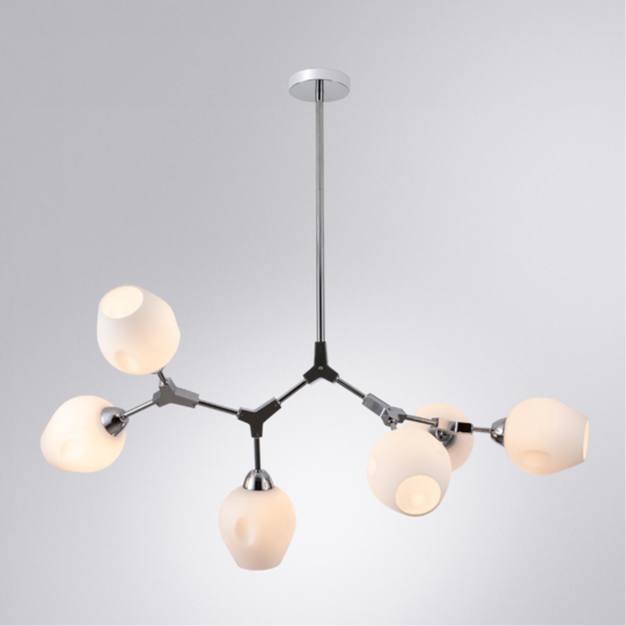 Люстра на штанге Arte lamp A4103SP-6CC СВЕТИЛЬНИК ПОДВЕСНОЙ