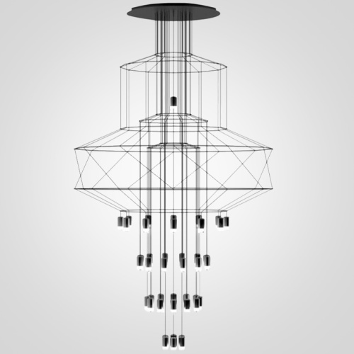 Люстра Wireflow Chandelier 0374 Suspension Lamp от Imperiumloft 75394-22