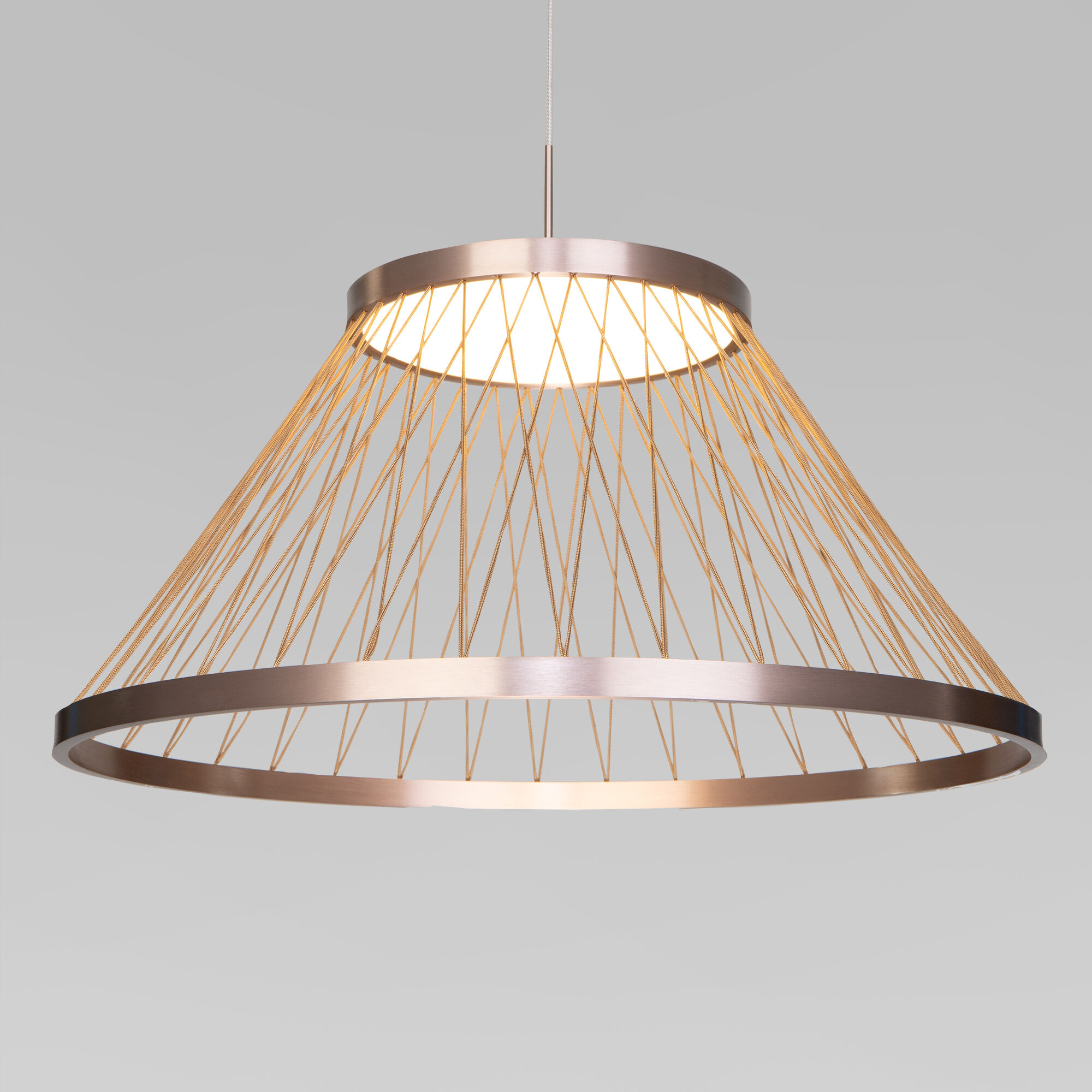 Подвесной светильник Eurosvet 40017/1 LED коричневый