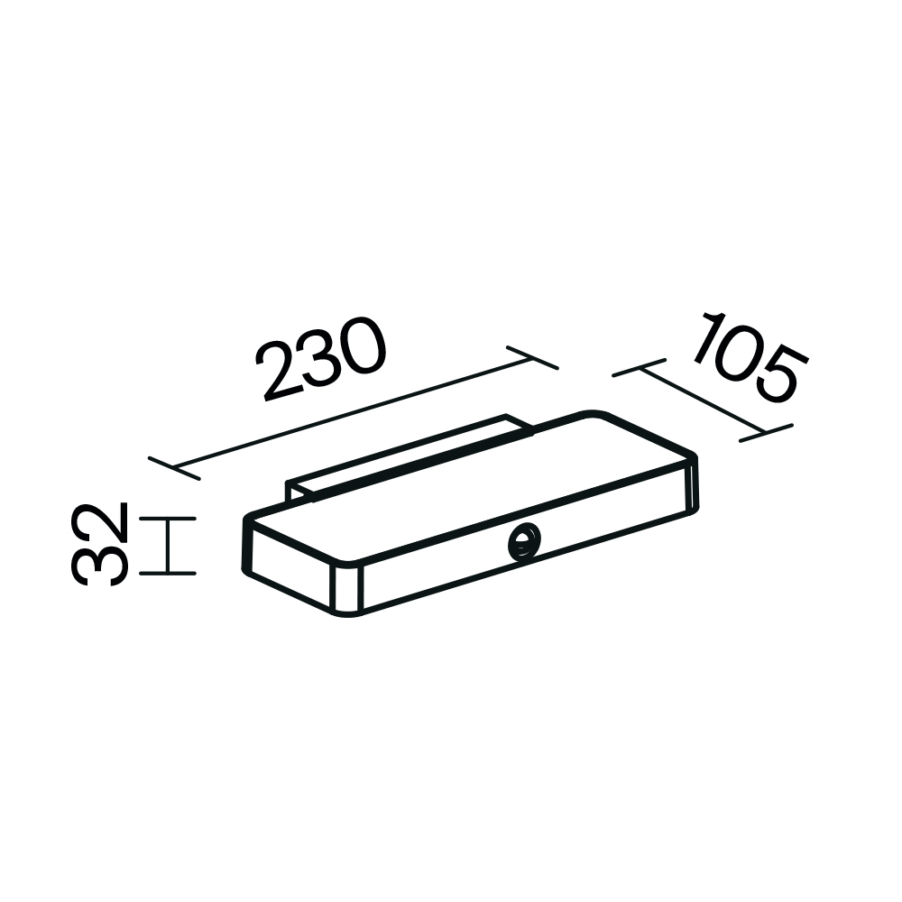 Настенный светильник (бра) Outdoor OSL456WL-L2GF3K