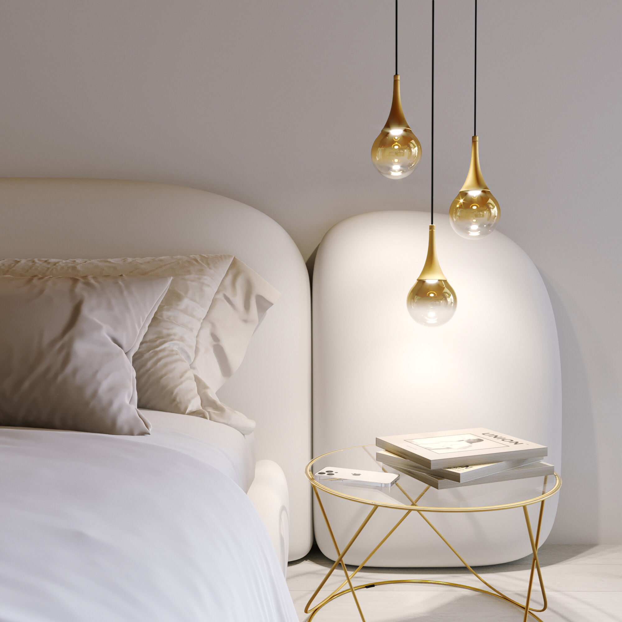  Eurosvet 50256/1 LED/ подвесной светильник/ золото