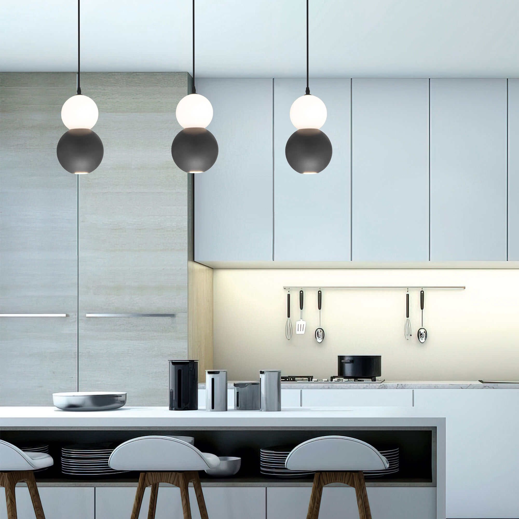  Eurosvet 50251/1 LED/ подвесной светильник/ серый