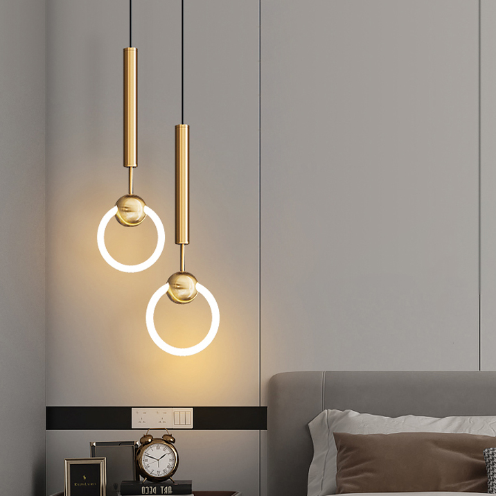 Подвесной светильник FINNUR RING D20 Brass 240165-23