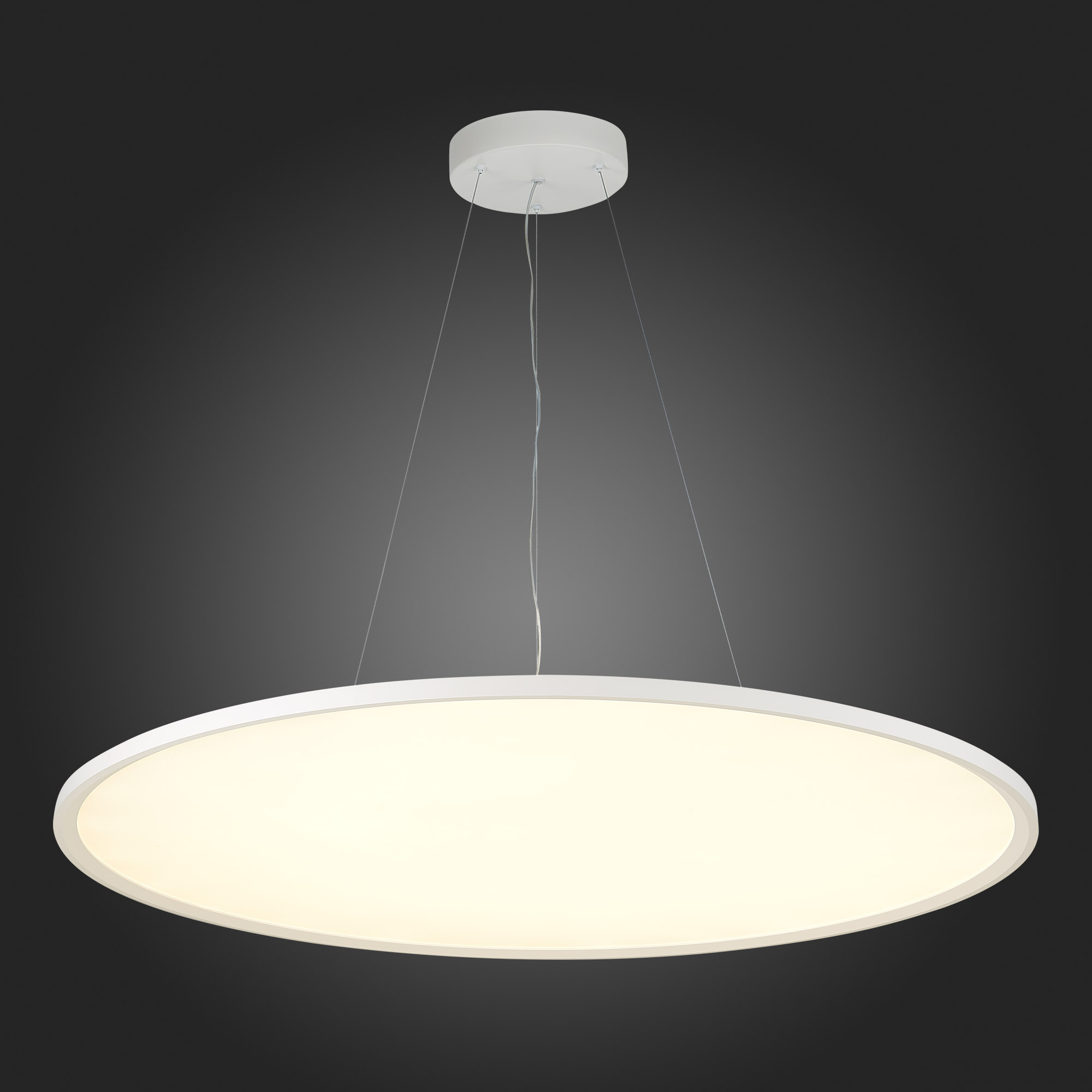 ST602.543.96 Светильник подвесной Белый LED 1*96W 4000K 8 640Lm Ra&gt;80 120 IP20 D1 000xH35 185-265V Подвесные светильники