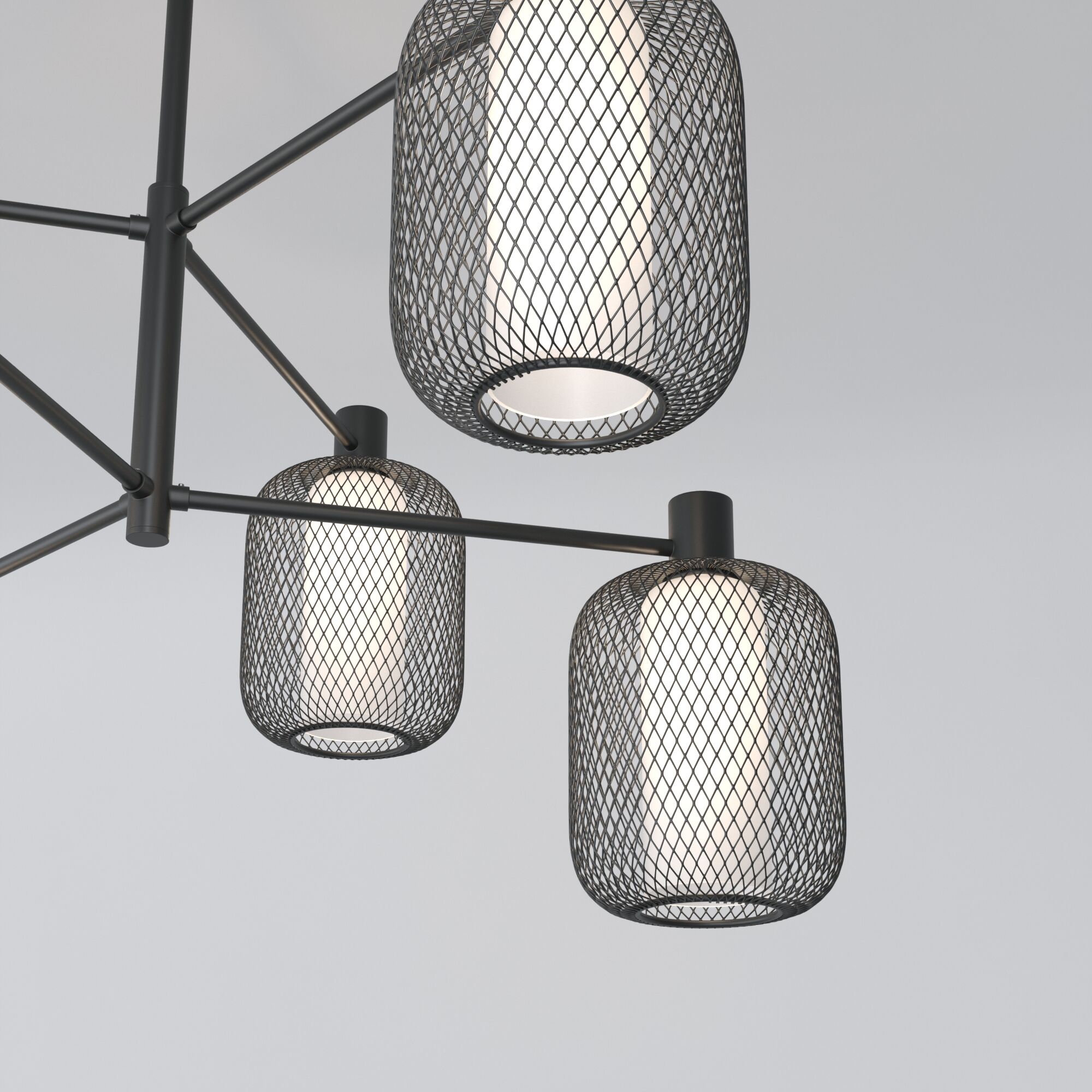  Eurosvet 30191/6  потолочный светильник черный