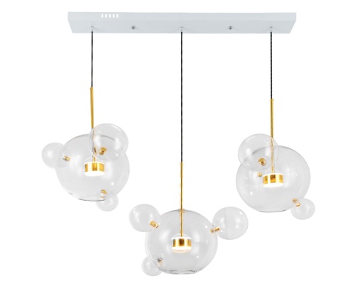 (3AS),21 Kink Light Подвес Галла прозрачный Led 42W 07545-4