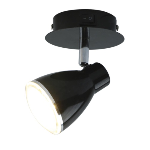 Arte lamp A6008AP-1BK СВЕТИЛЬНИК НАСТЕННЫЙ