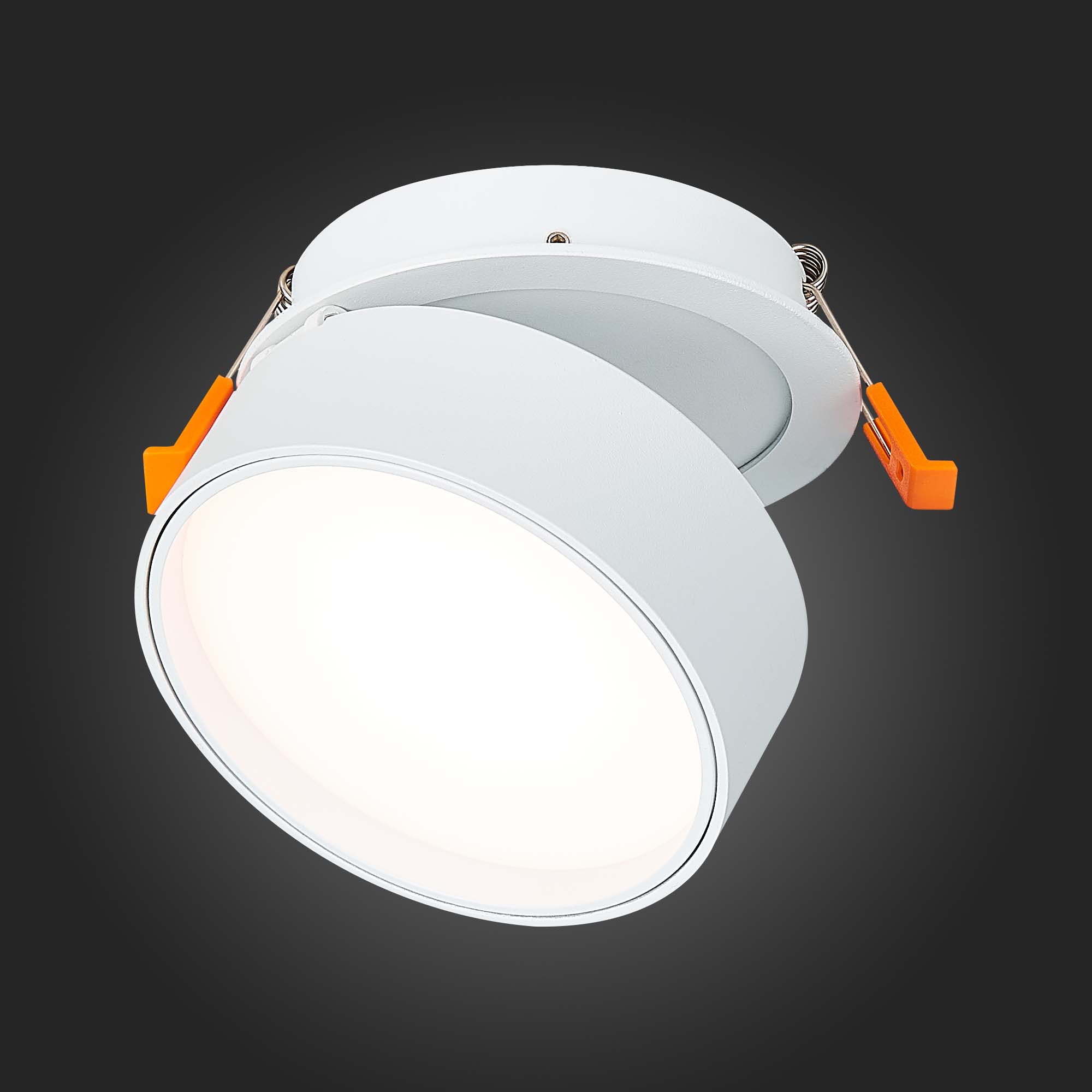 ST651.538.14 Встраиваемый поворотный светильник Белый LED 1*14W 3000K 1 100Lm Ra&gt;90 120° IP20 D105xH Встраиваемые светильники