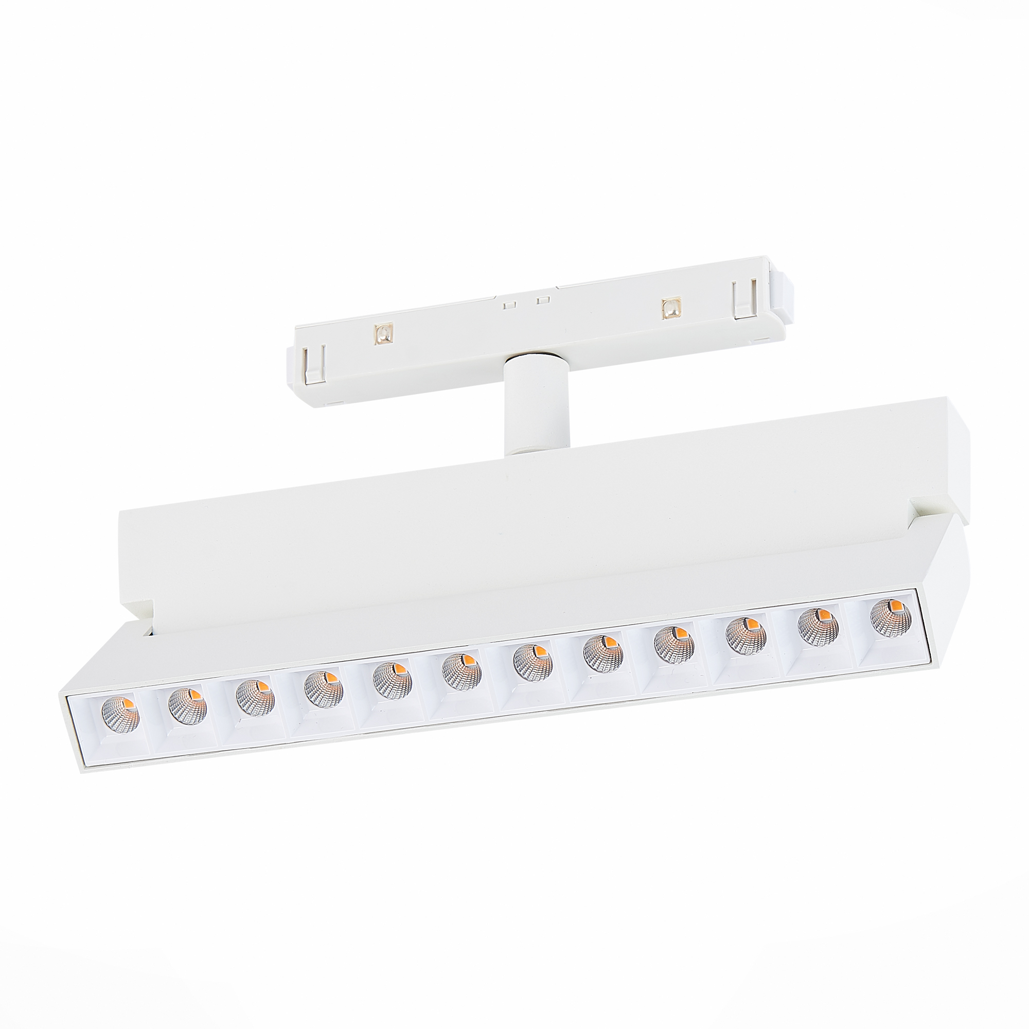 ST362.536.12 Магнитный трековый светильник белый LED 1*12W 3000K 1 009Lm Ra>80 36° IP20 L219xW22xH13 СКАЙЛАЙН 48V