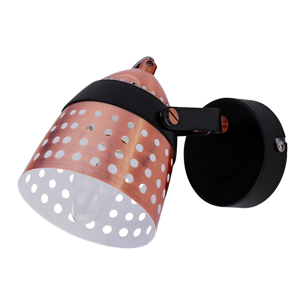 Настенный светильник Escada 1138/1A E14*40W Black/Copper