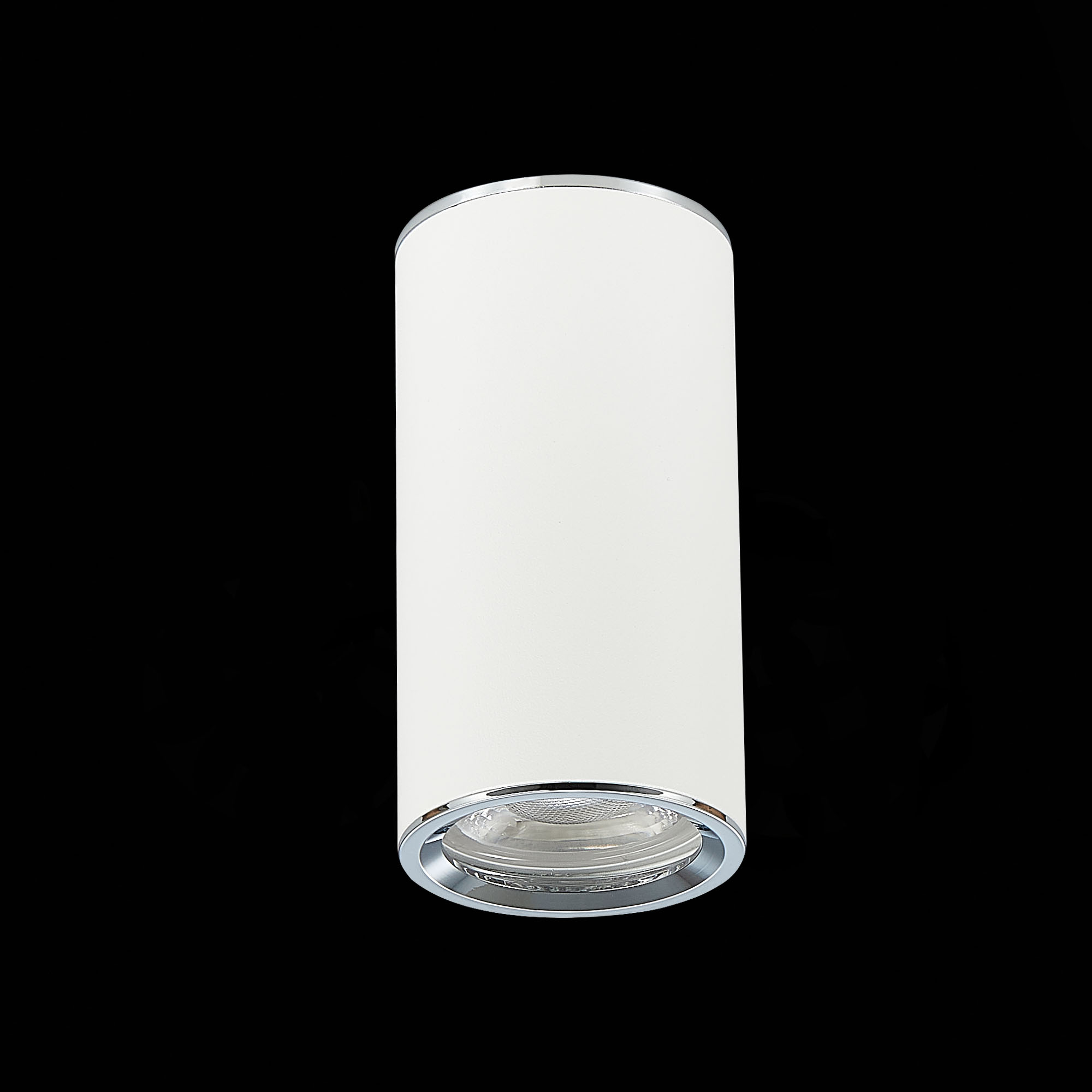 ST111.507.01 Светильник потолочный Белый GU10 1*50W  D54xH105 220V Без ламп Накладные светильники