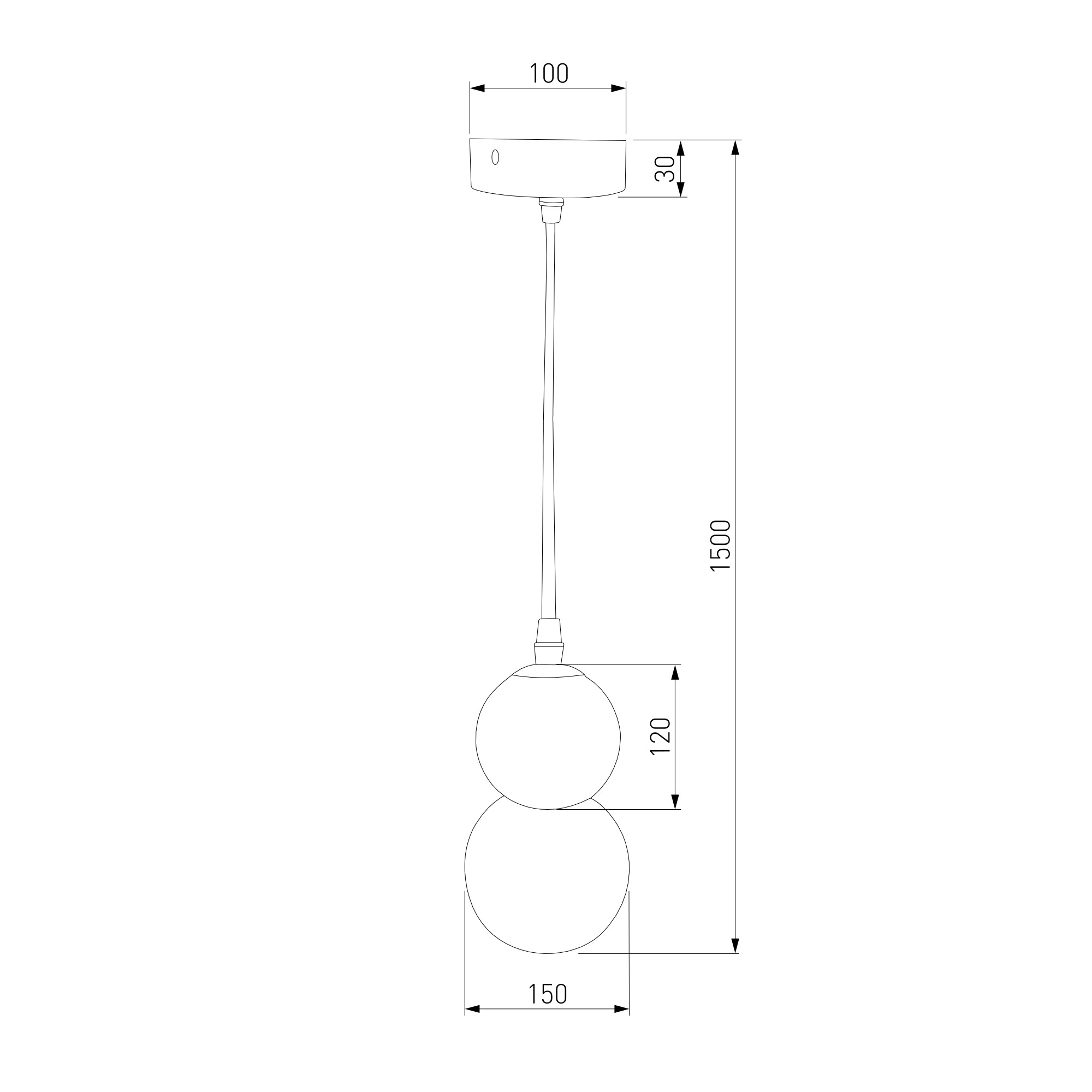  Eurosvet 50251/1 LED/ подвесной светильник/ серый