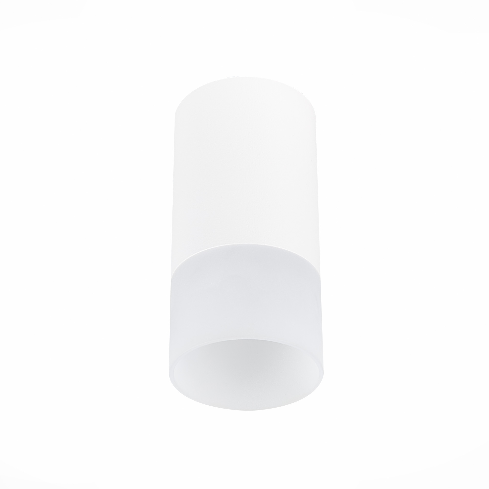 ST100.512.01 Светильник потолочный Белый GU10 1*50W IP20 D64xH131 220V Без ламп Накладные светильники