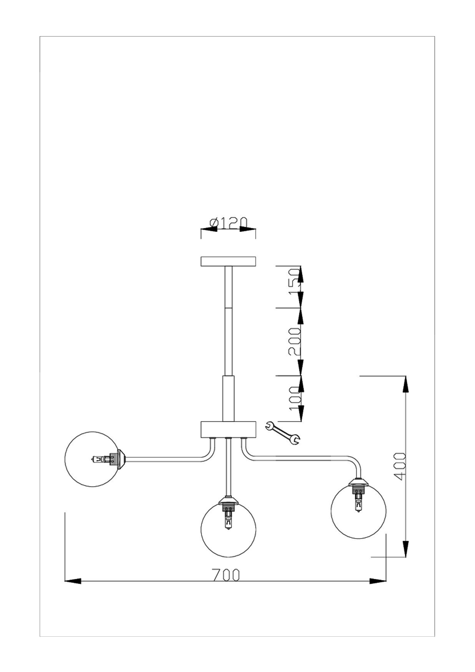 Потолочная люстра Moderli V2181-C Heavy