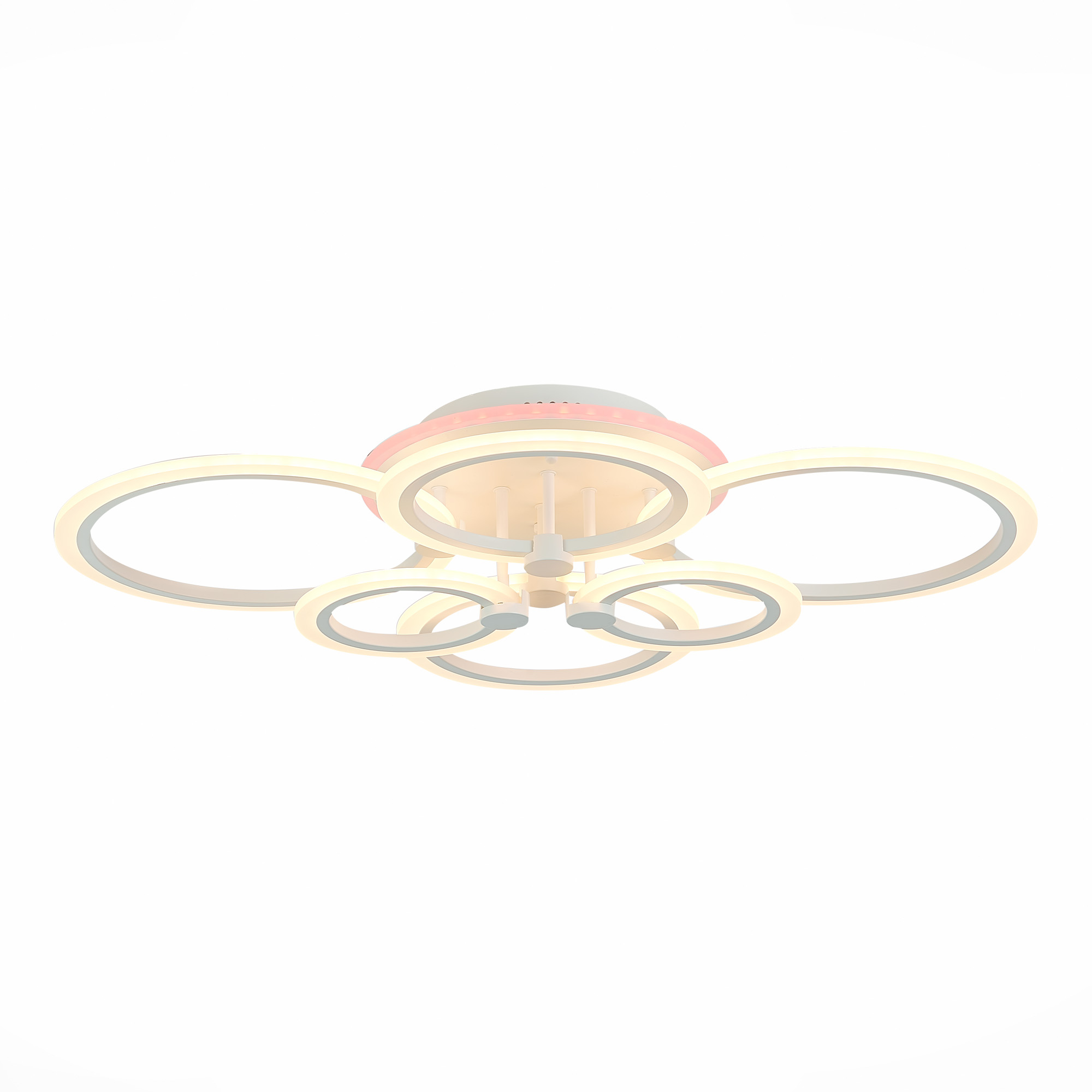 SLE500552-06RGB Светильник потолочный Белый/Белый LED 1*132W RGB 8W 3000-6000K CERINA