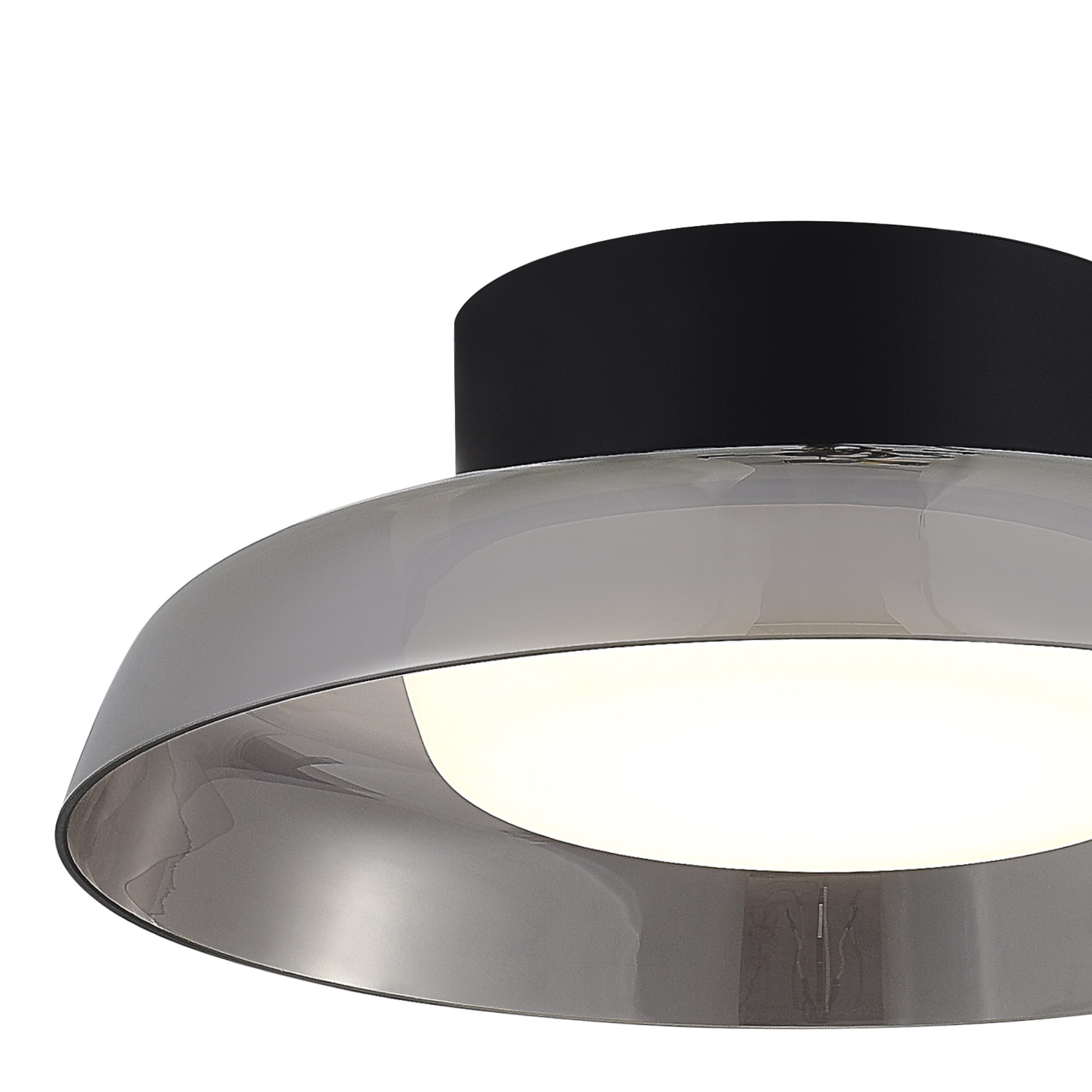 SL6019.412.01 Светильник потолочный ST-Luce Черный/Дымчатый, Белый LED 1*36W 3000K ФОРЕЙ