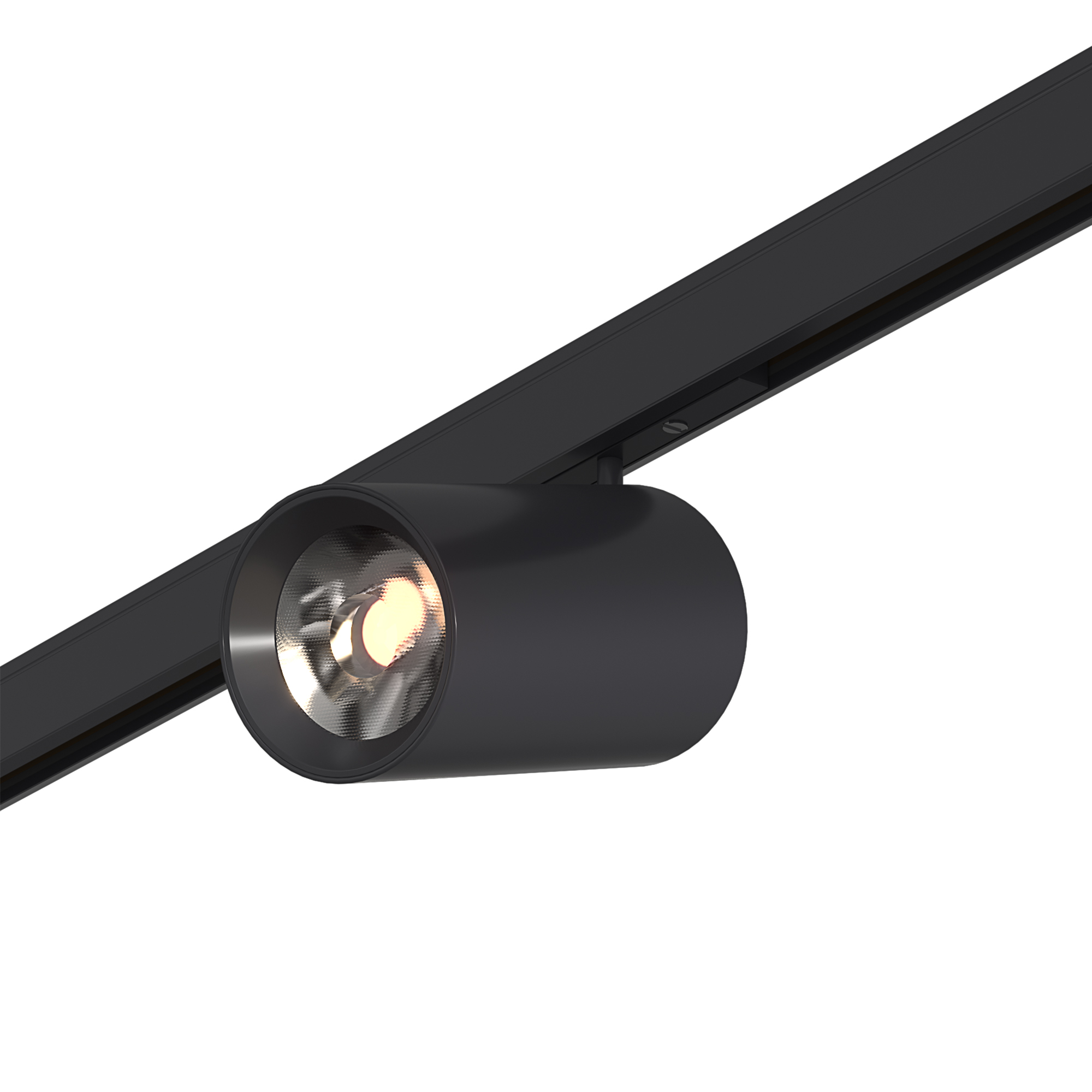 ST671.446.09 Магнитный трековый светильник Черный LED 1*9W 4000K 500Lm Ra>90 36° IP20 D45xH63 24V СУПЕР5