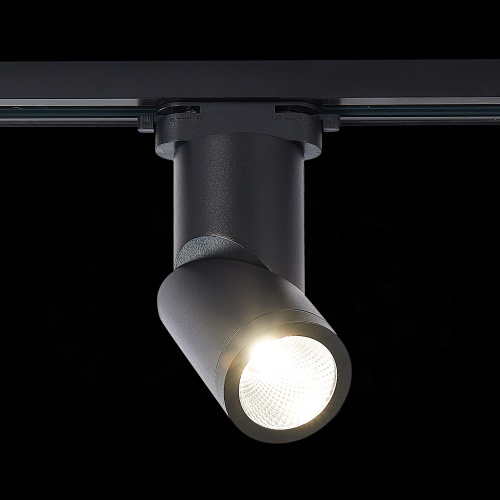 ST650.436.10 Св-к трек. Черный LED 1*10W 3000K 800Lm Ra&gt;90 38° IP20 D60xH190 165-265V BASE