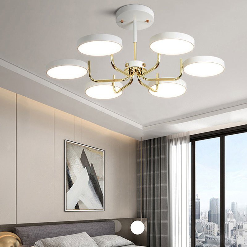 Люстра на штанге TAVIS D78 Gray 229001-26