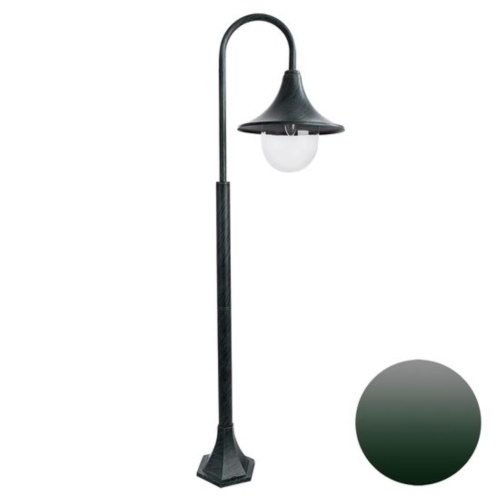 Парковый светильник Arte lamp A1086PA-1BGB УЛИЧНЫЙ СВЕТИЛЬНИК (цвет темный)