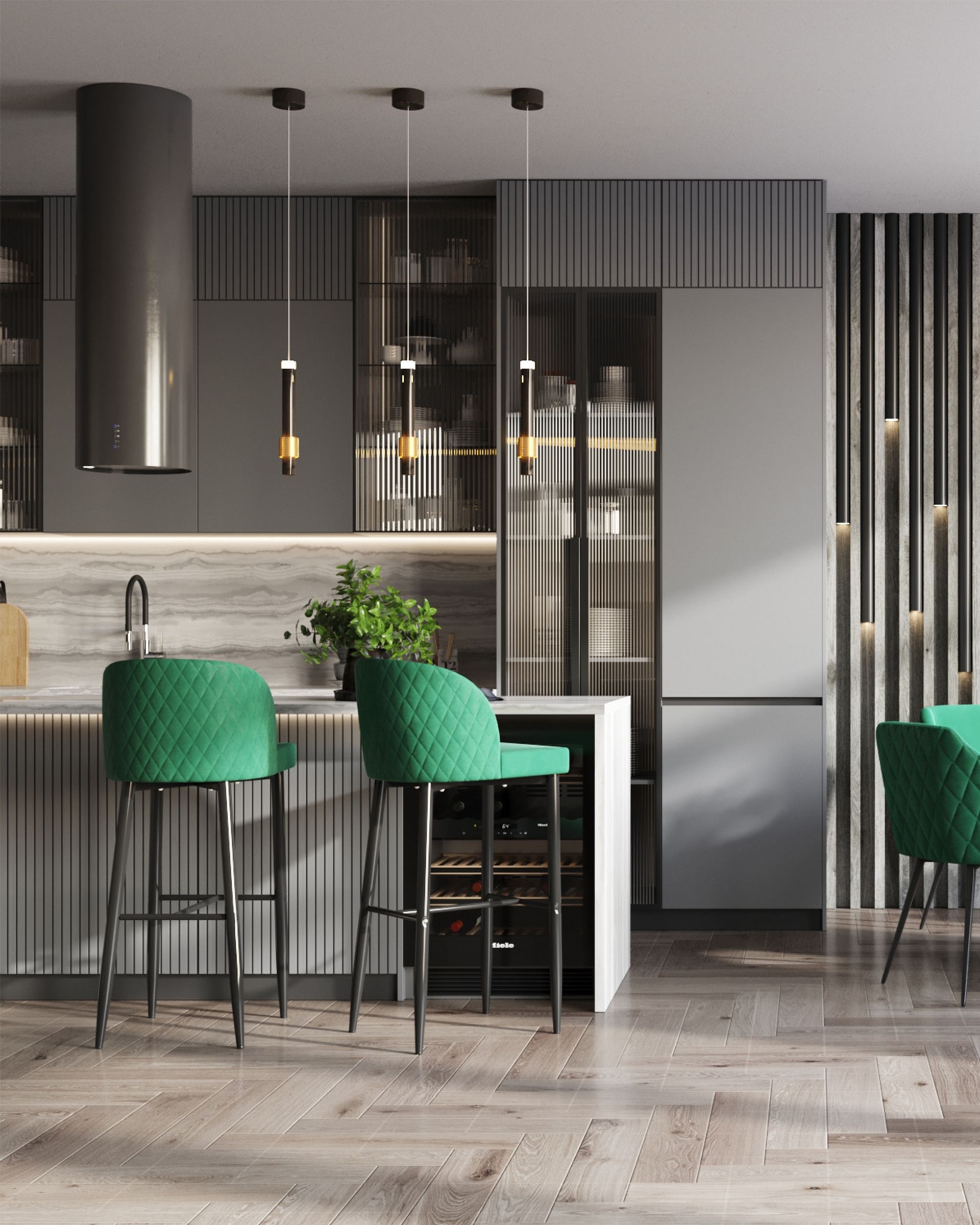 Светильник подвесной светодиодный Moderli V10884-PL Elli