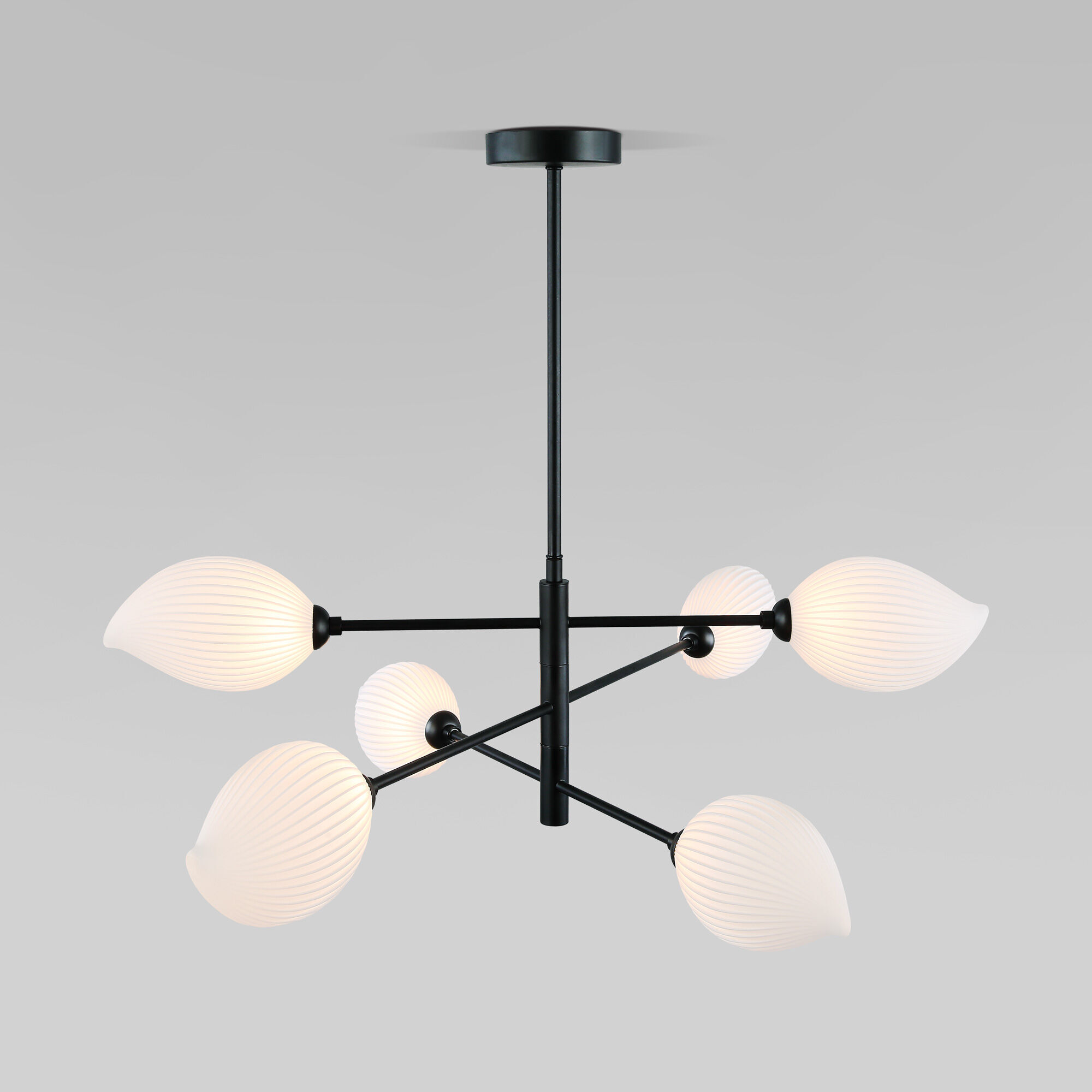  Eurosvet 30189/6/ подвесной светильник/ черный