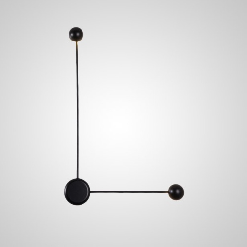 Бра Pin Wall Light C Black от Imperiumloft 212750-22