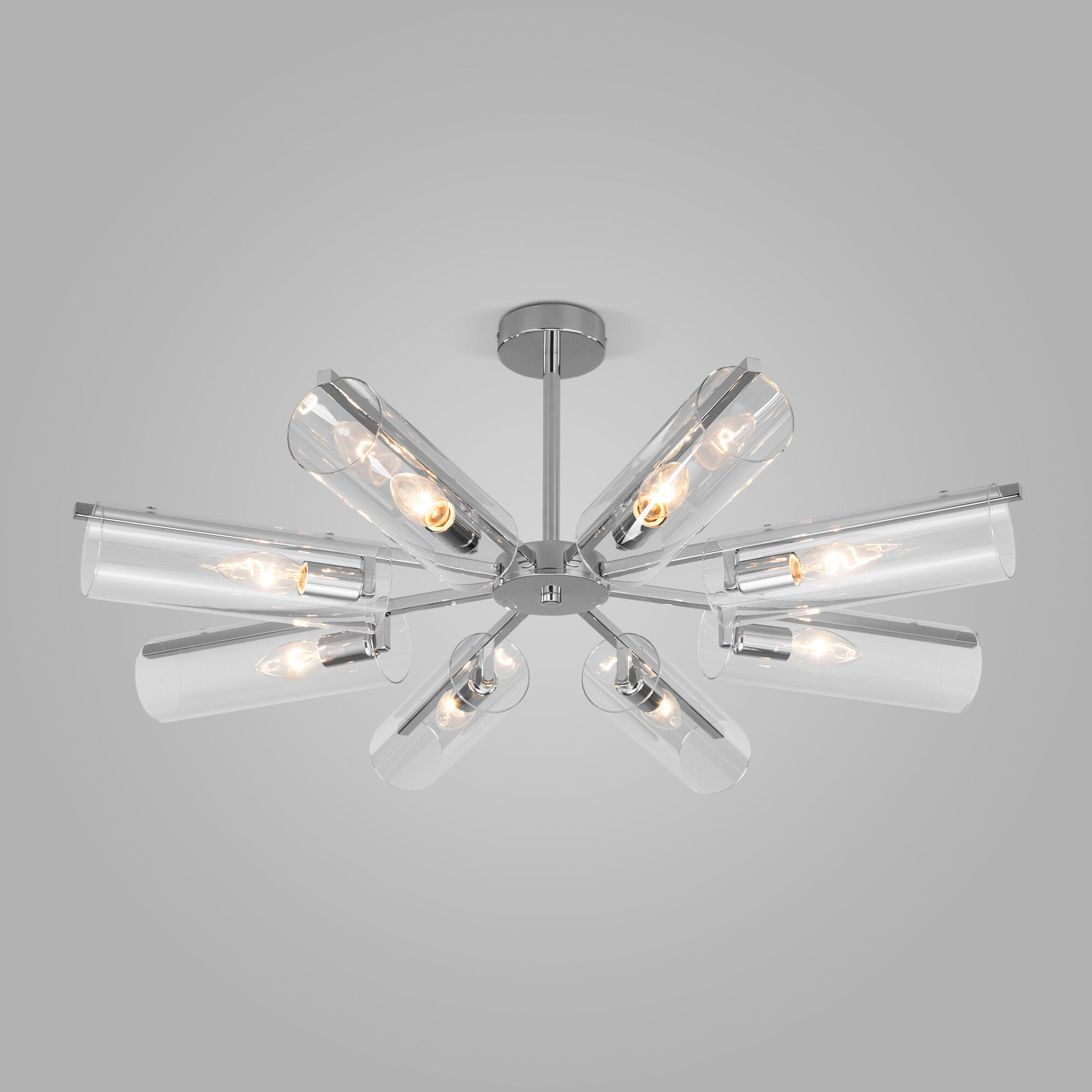 Потолочный светильник Eurosvet 70144/8 хром