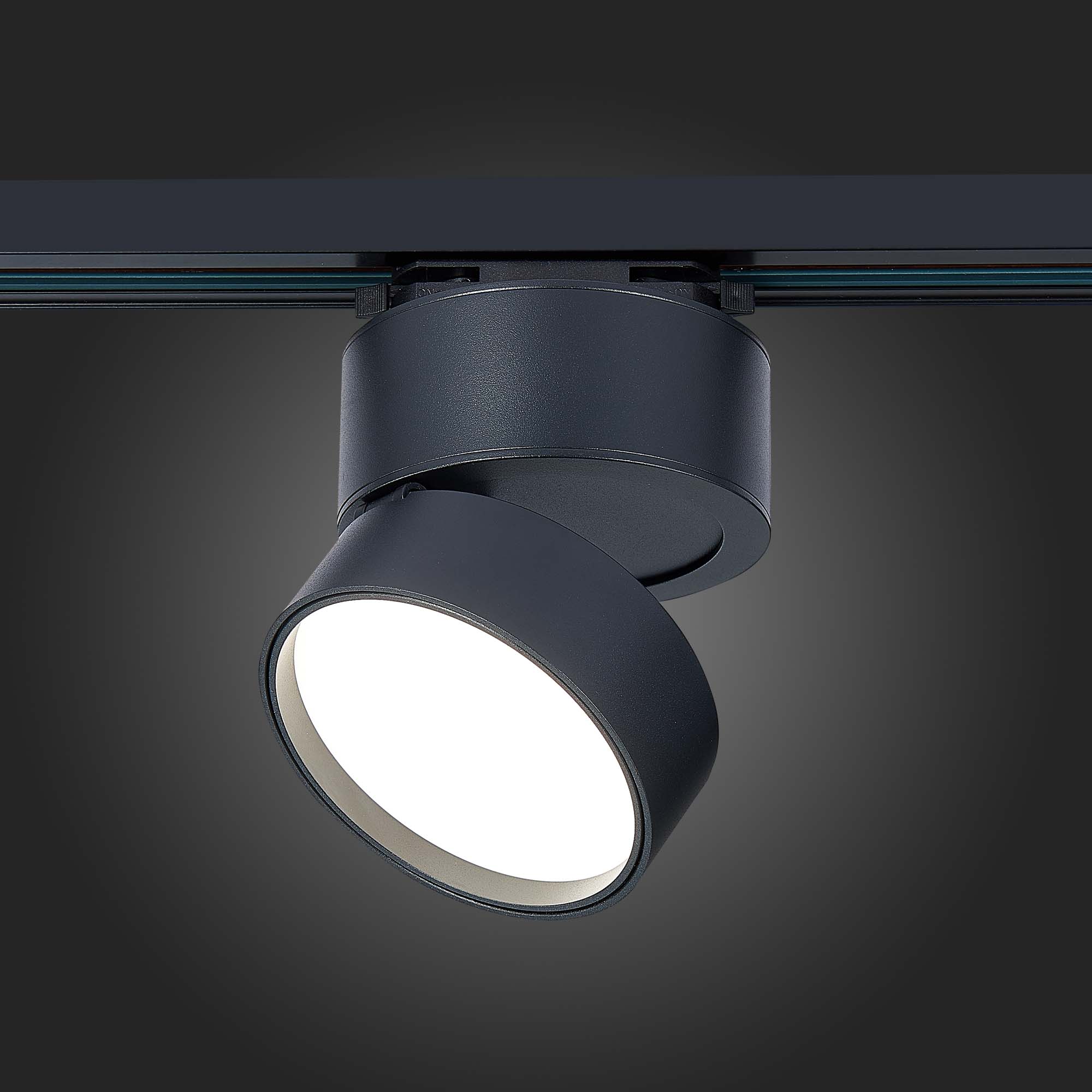 ST651.446.14 Св-к трек. Черный LED 1*14W 4000K 1 100Lm Ra&gt;90 120° IP20 D104xH128 170-240VV BASE