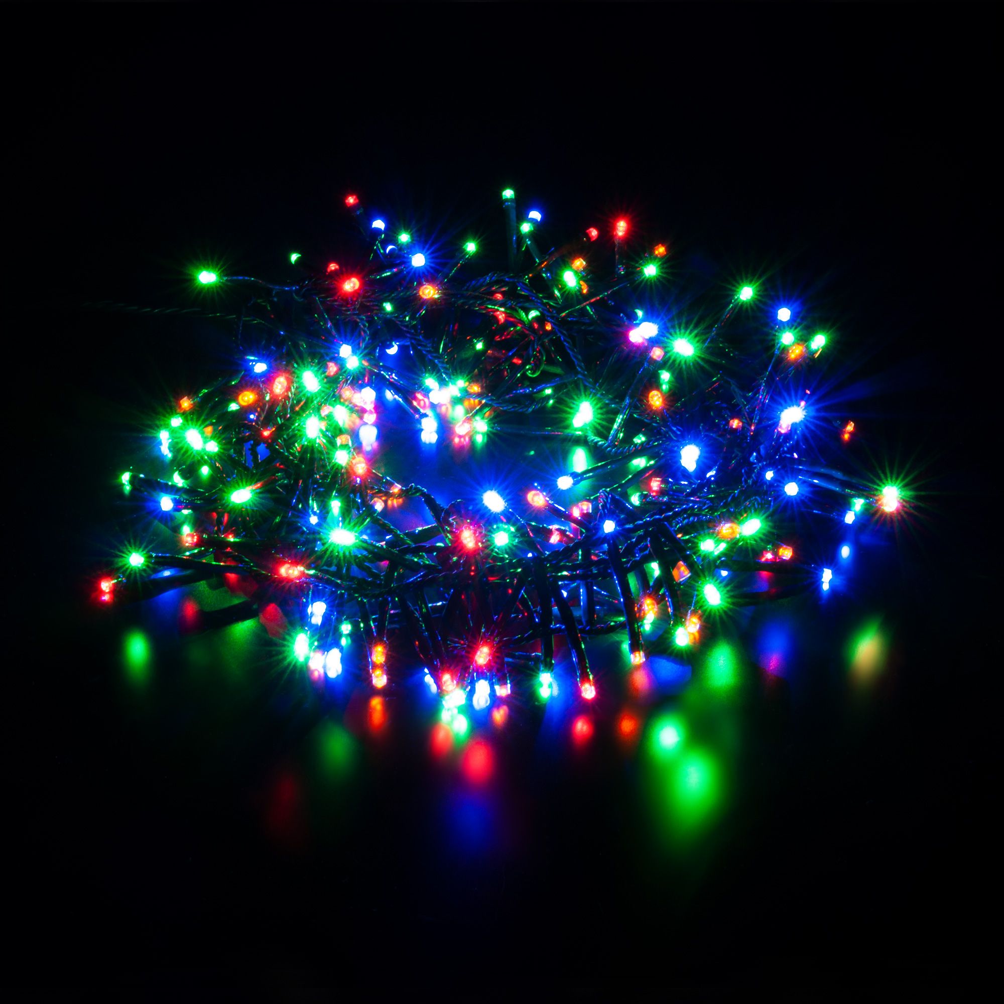 Гирлянда бытовая электрическая нить Eurosvet 400-004 мульти