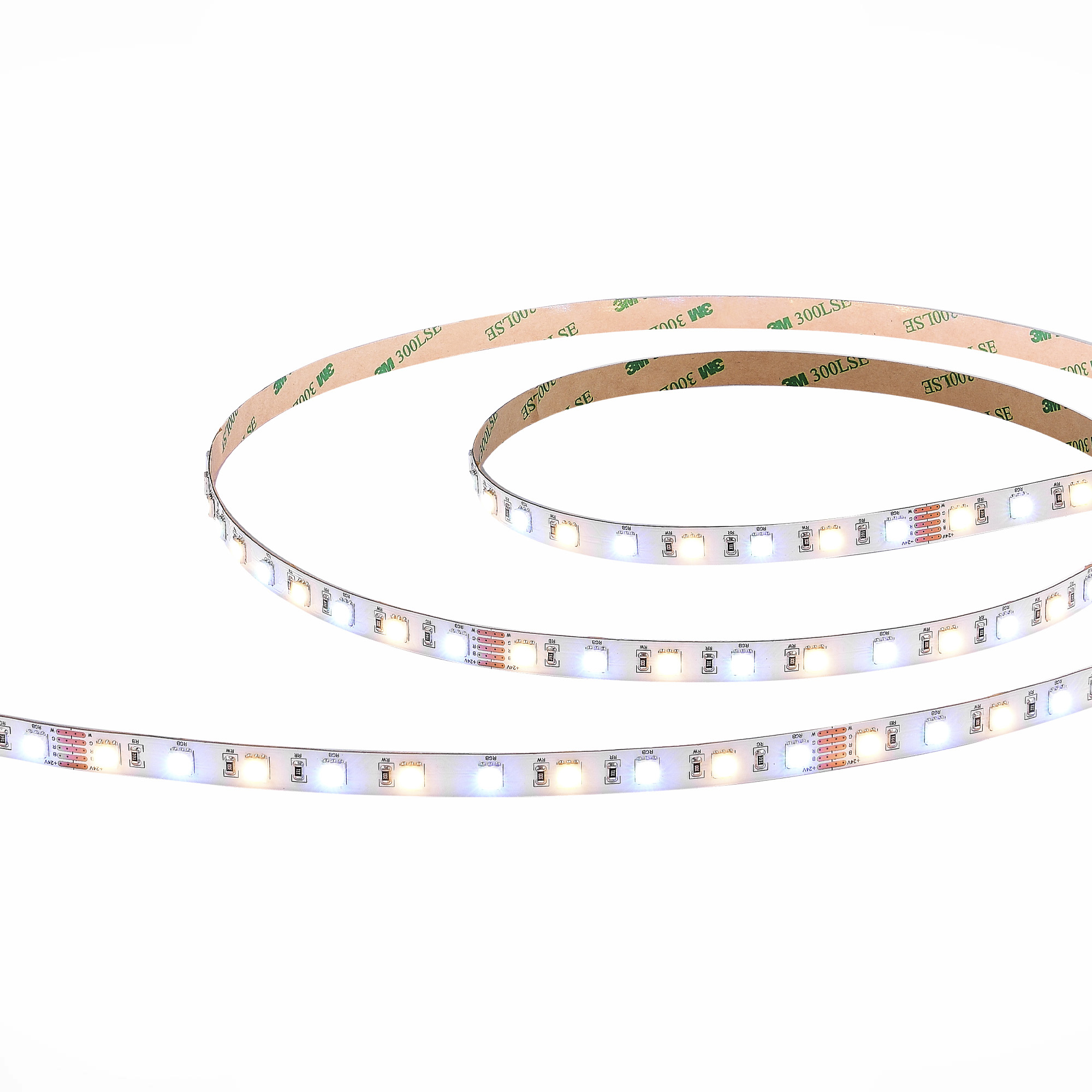 ST019.418.20RGBW Светодиодная лента SMD5050 - 17.28W/M RGB+4000K 300Lm Ra&gt;90 IP20 L1 000xW10xH- 24V Светодиодные ленты