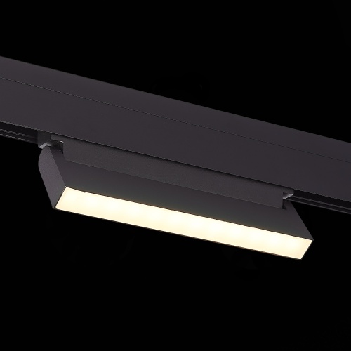 ST363.446.12 Магнитный трековый светильник Черный LED 1*12W 4000K 720Lm Ra&gt;90 120 IP20 L219xW22xH108 SKYLINE 48