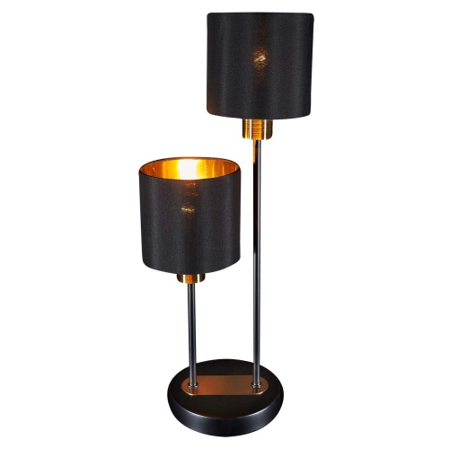 Настольный светильник Escada 1109/2 E14*40W Black/Gold