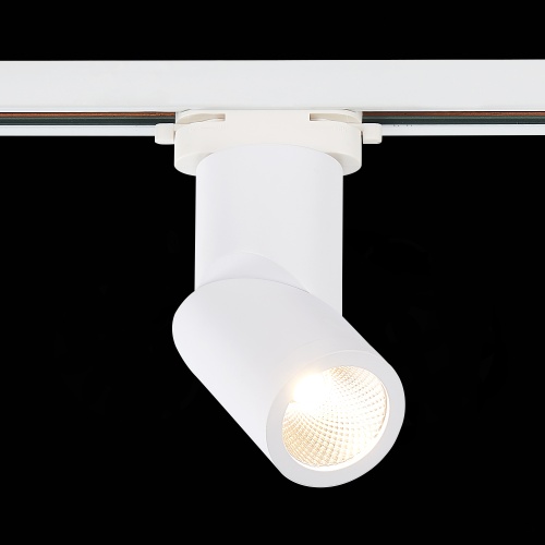 ST650.536.10 Св-к трек. Белый LED 1*10W 3000K 800Lm Ra&gt;90 38° IP20 D60xH190 165-265V BASE